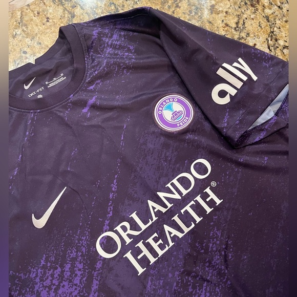 Orlando Pride Nike Stadium Home Women's Nike Dri-FIT Soccer Jersey NWT XL - Picture 5 of 7
